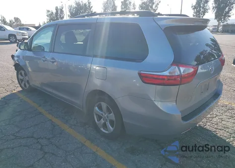 2017 Toyota Sienna Le 8 Passenger from USA, damaged, VIN 5TDKZ3DC3HS821719